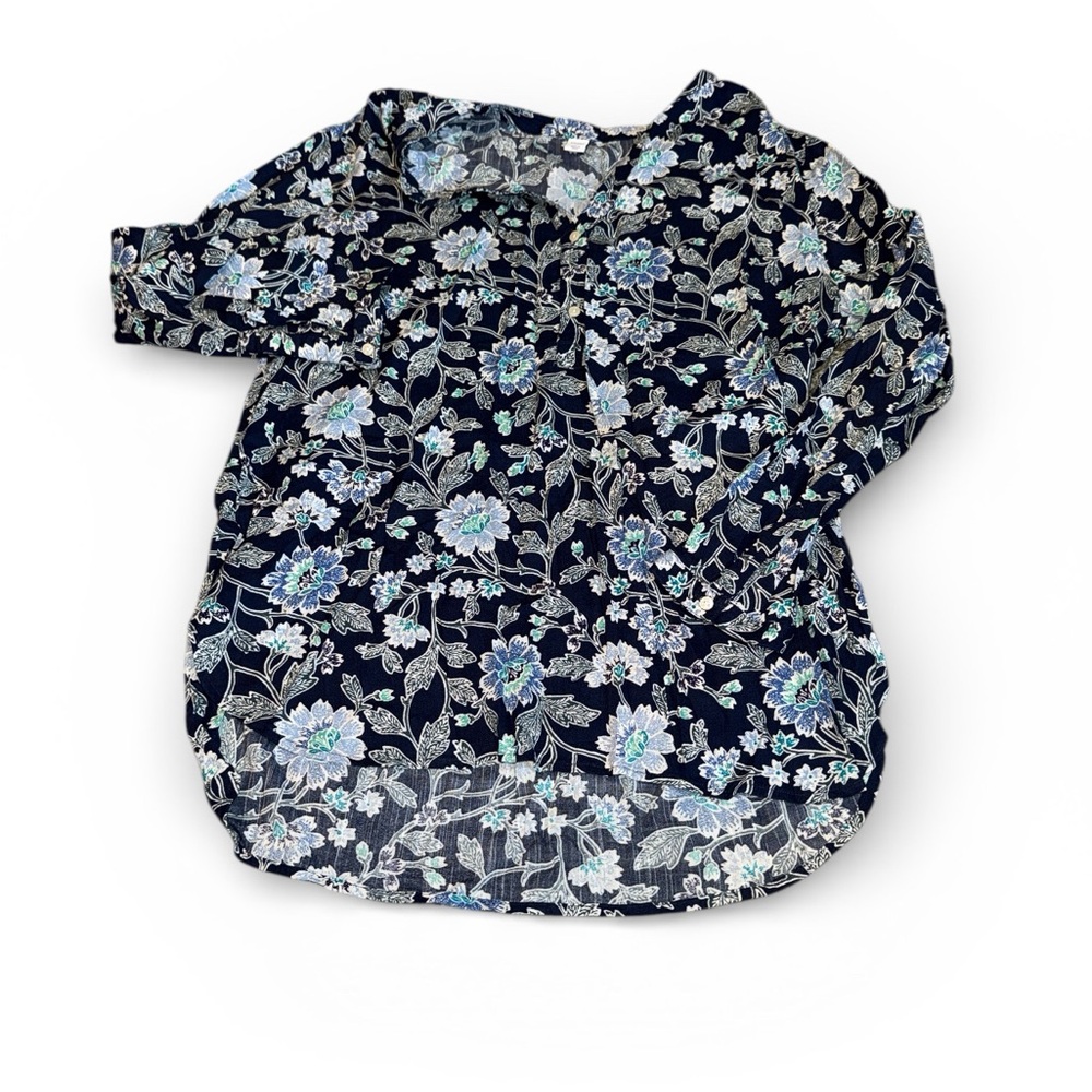 Women’s Floral Popover Top (XL) Old Navy